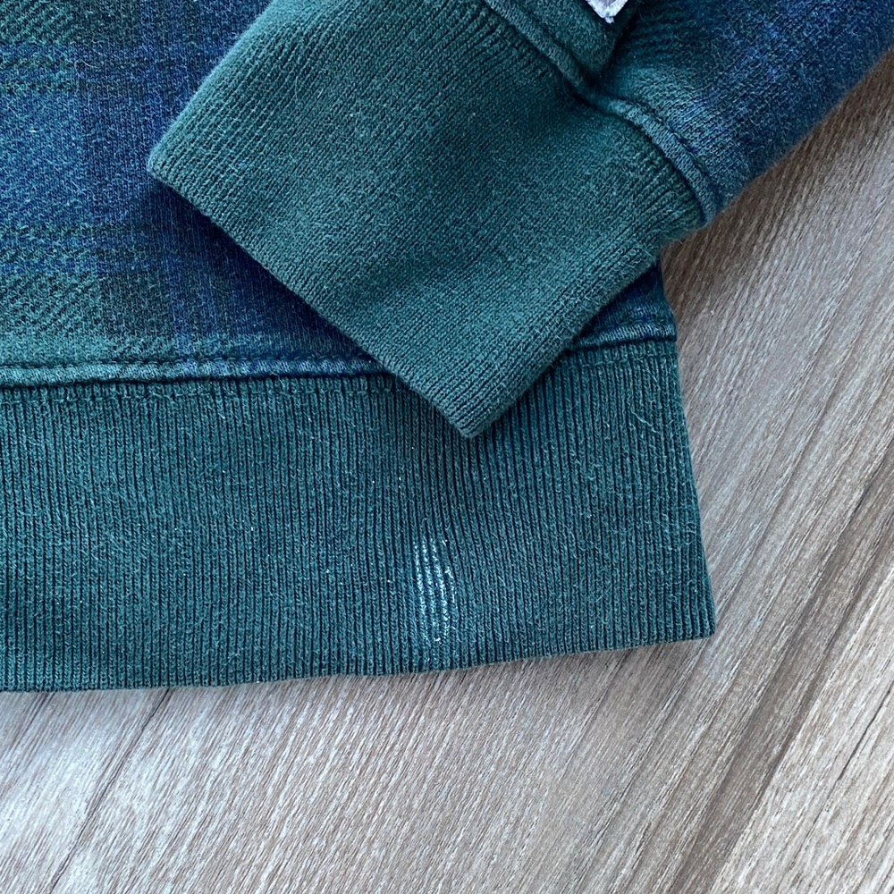 Vintage plaid Notre Dame Sweatshirt - Picture 4 of 11